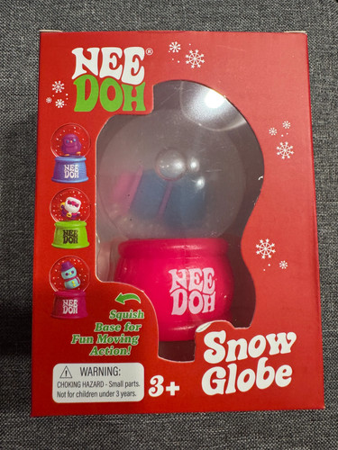 Needoh christmas snow globe - needoh,